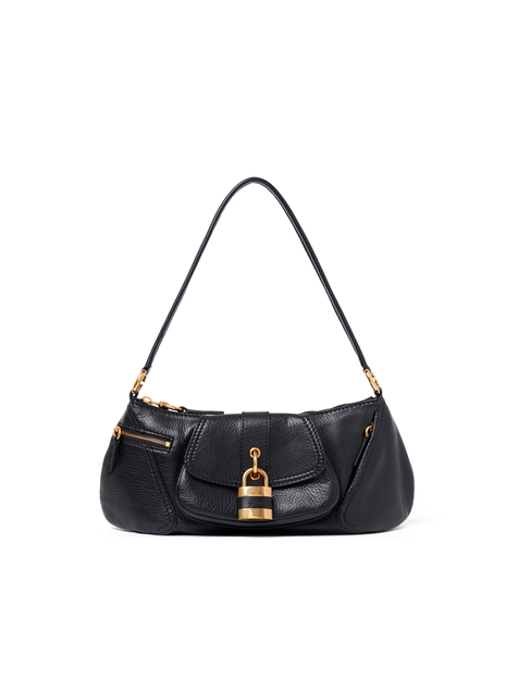 The 99 shoulder bag in grained leather