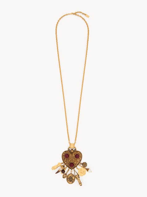 The Chlo&eacute; Heartfull pendant necklace