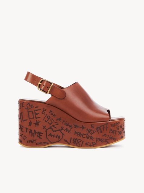 Maxime wedge sandal