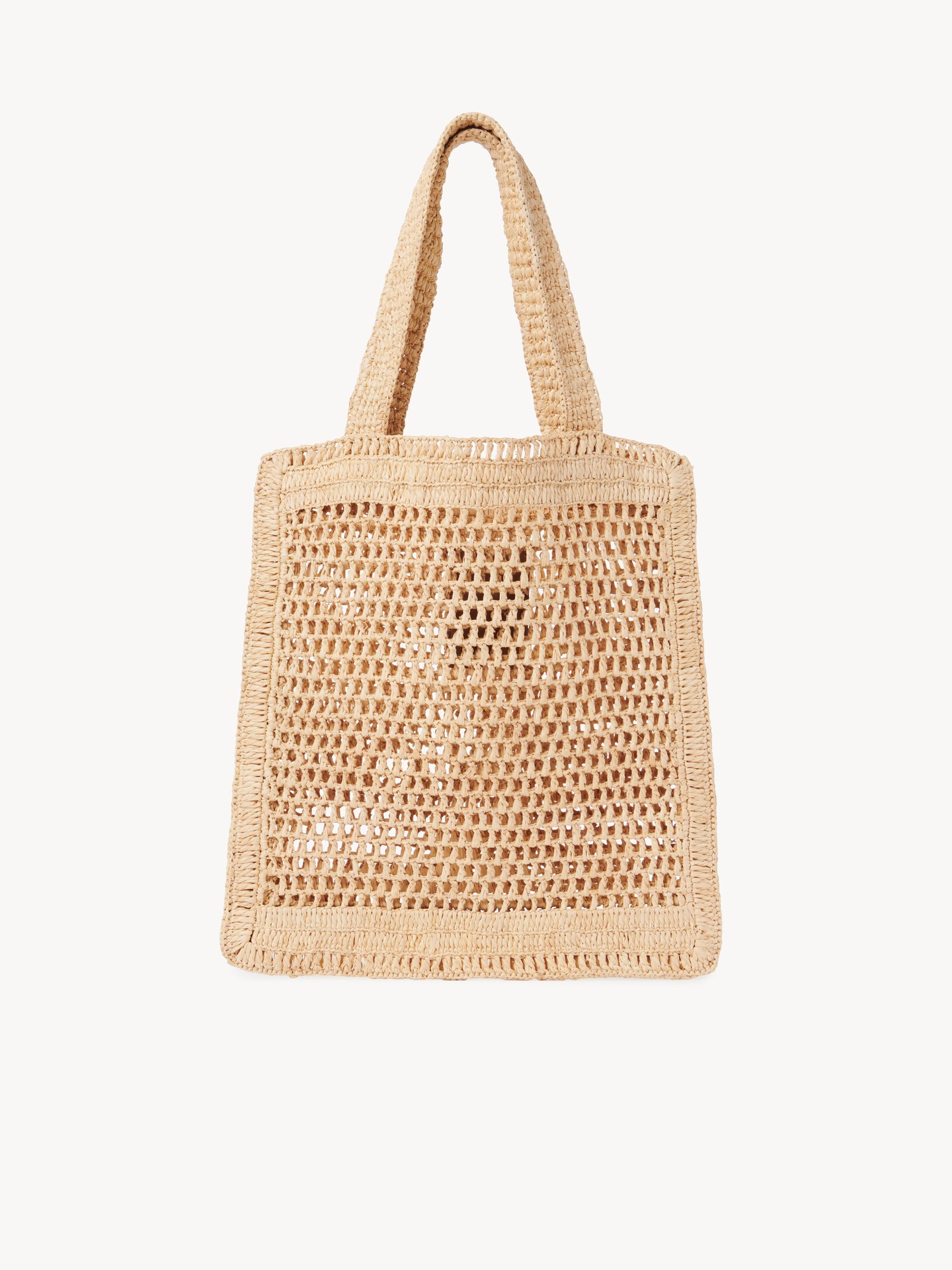 Summer Banana tote bag in raffia - 8
