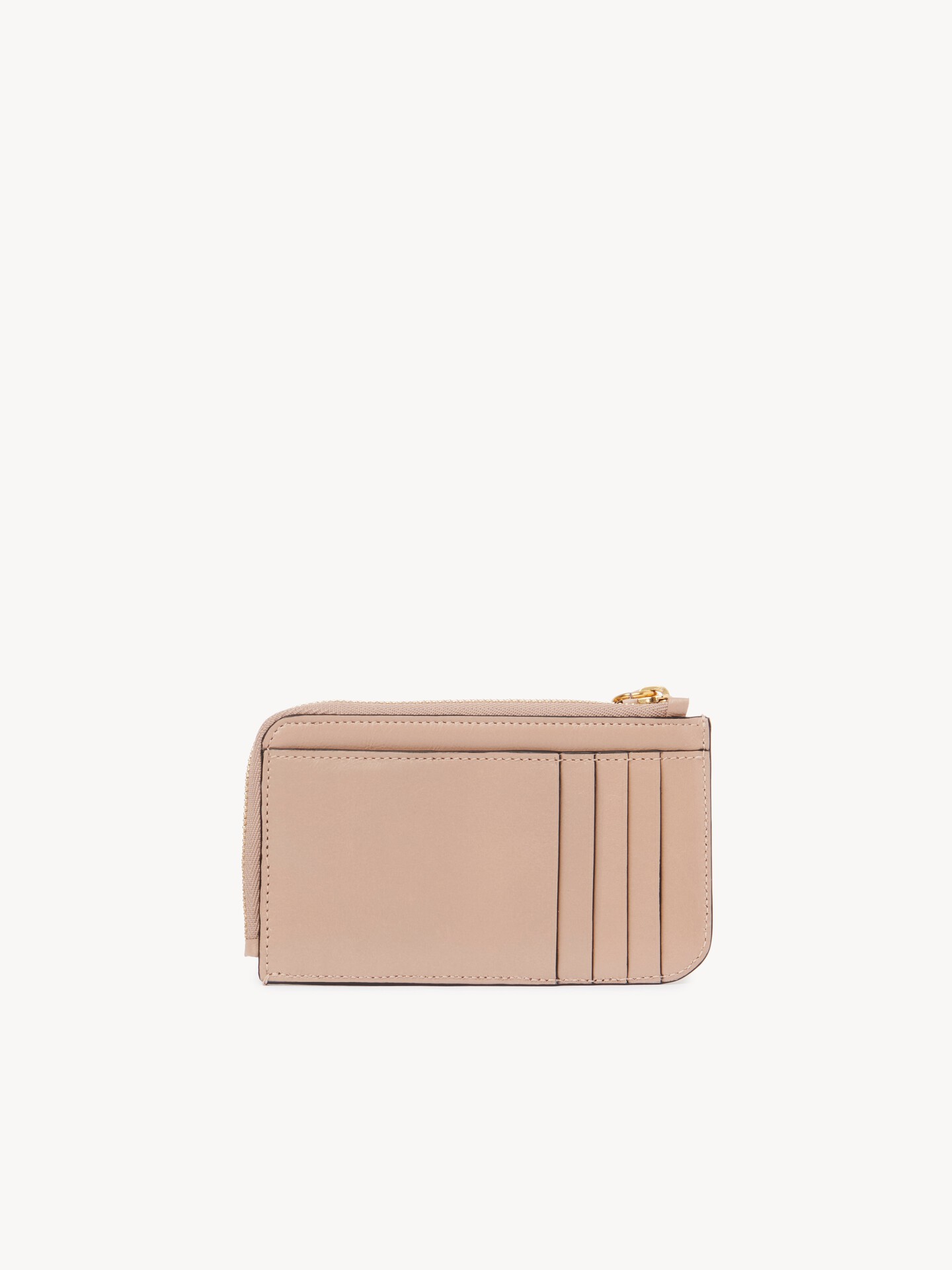 Alphabet wallet in shiny leather - 4