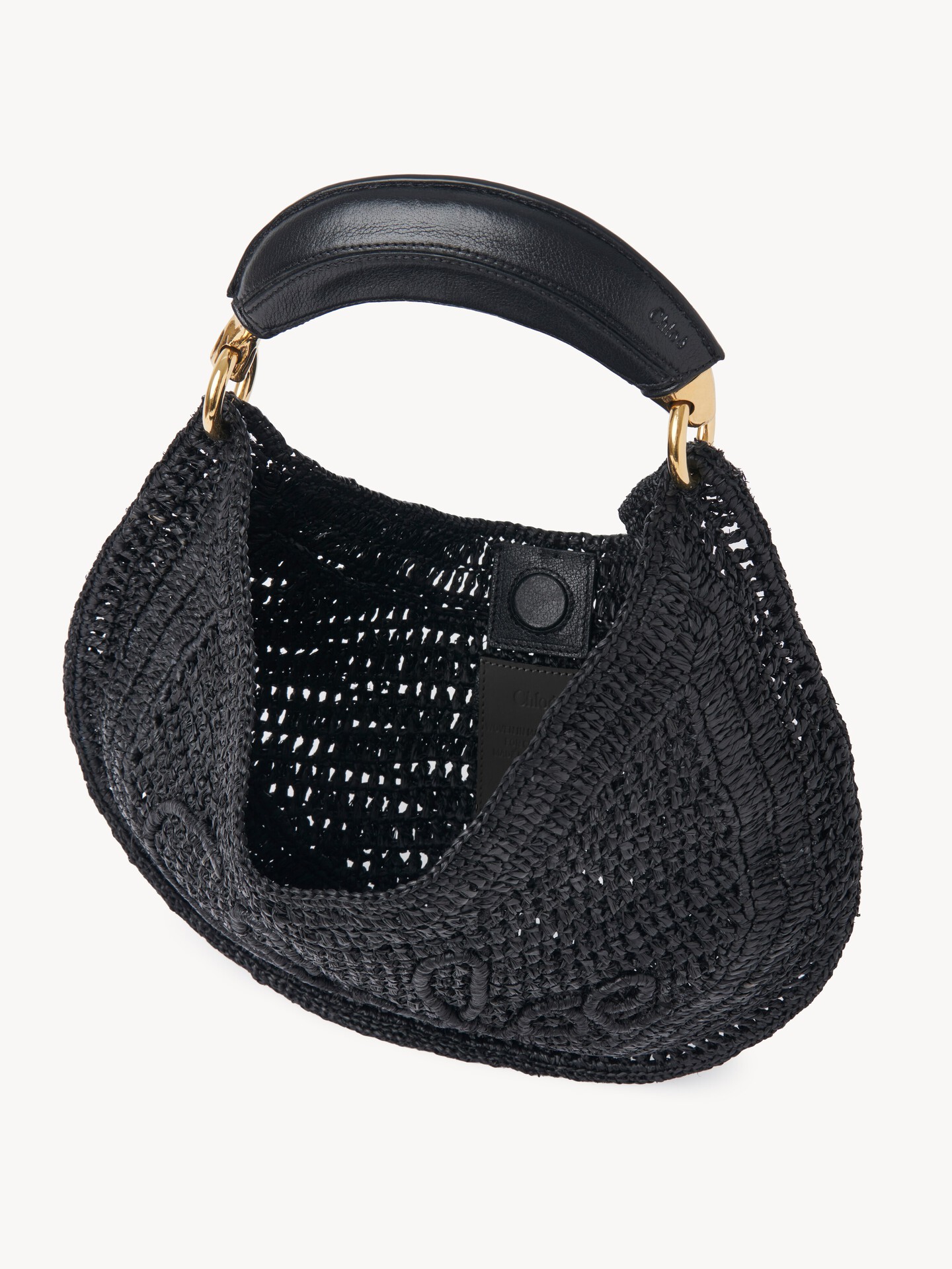 Summer Banana hobo bag in raffia - 8