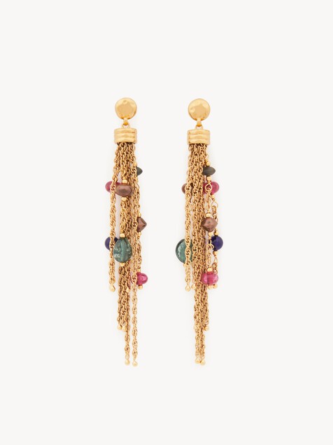 The Chloé Pompoms earrings