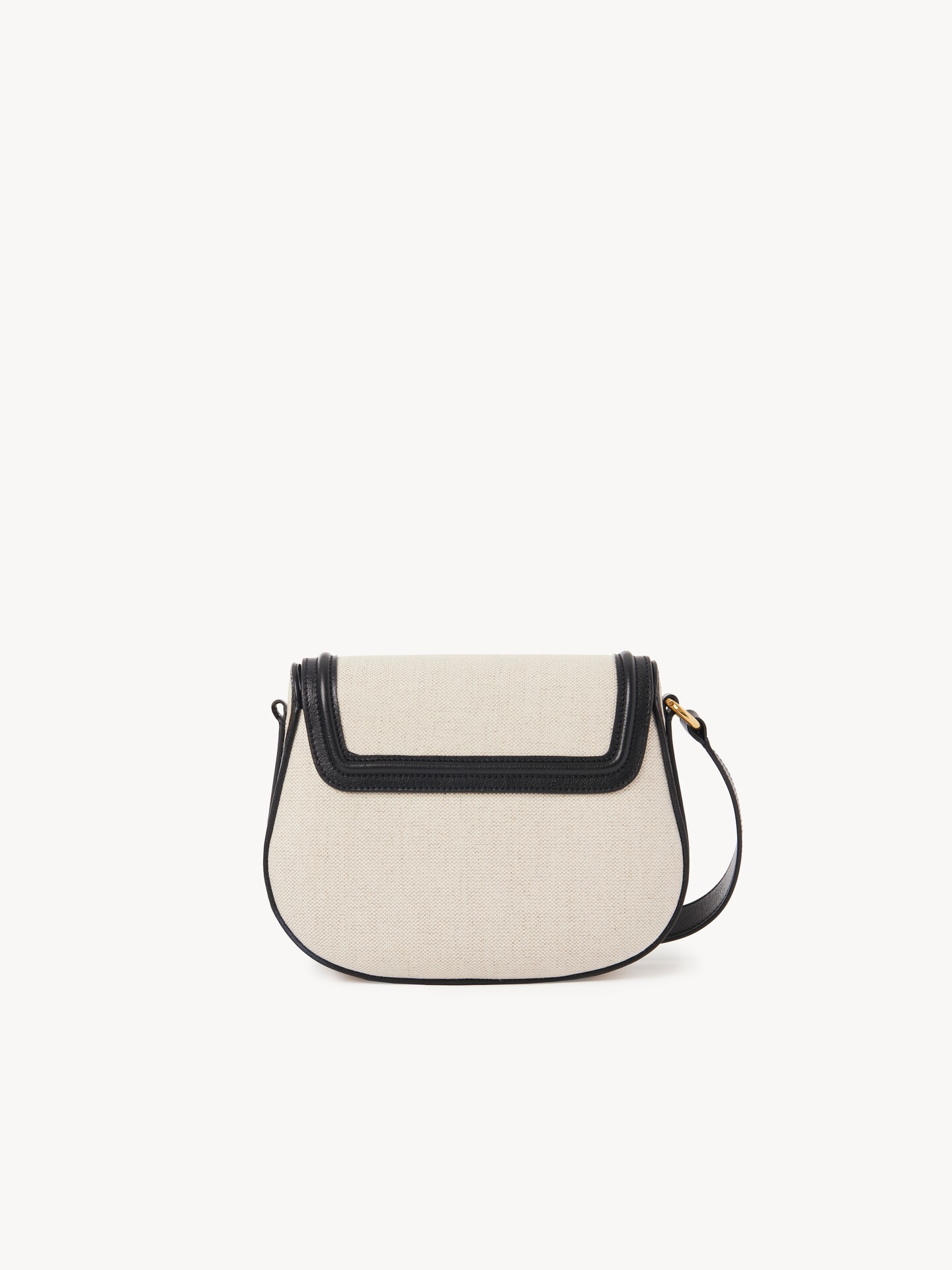 Horse Medal saddle bag in canvas & grained leather - 6