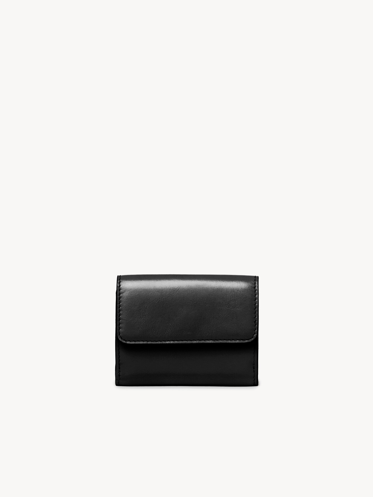 Mini Chloé Iconic tri-fold in shiny leather - 4
