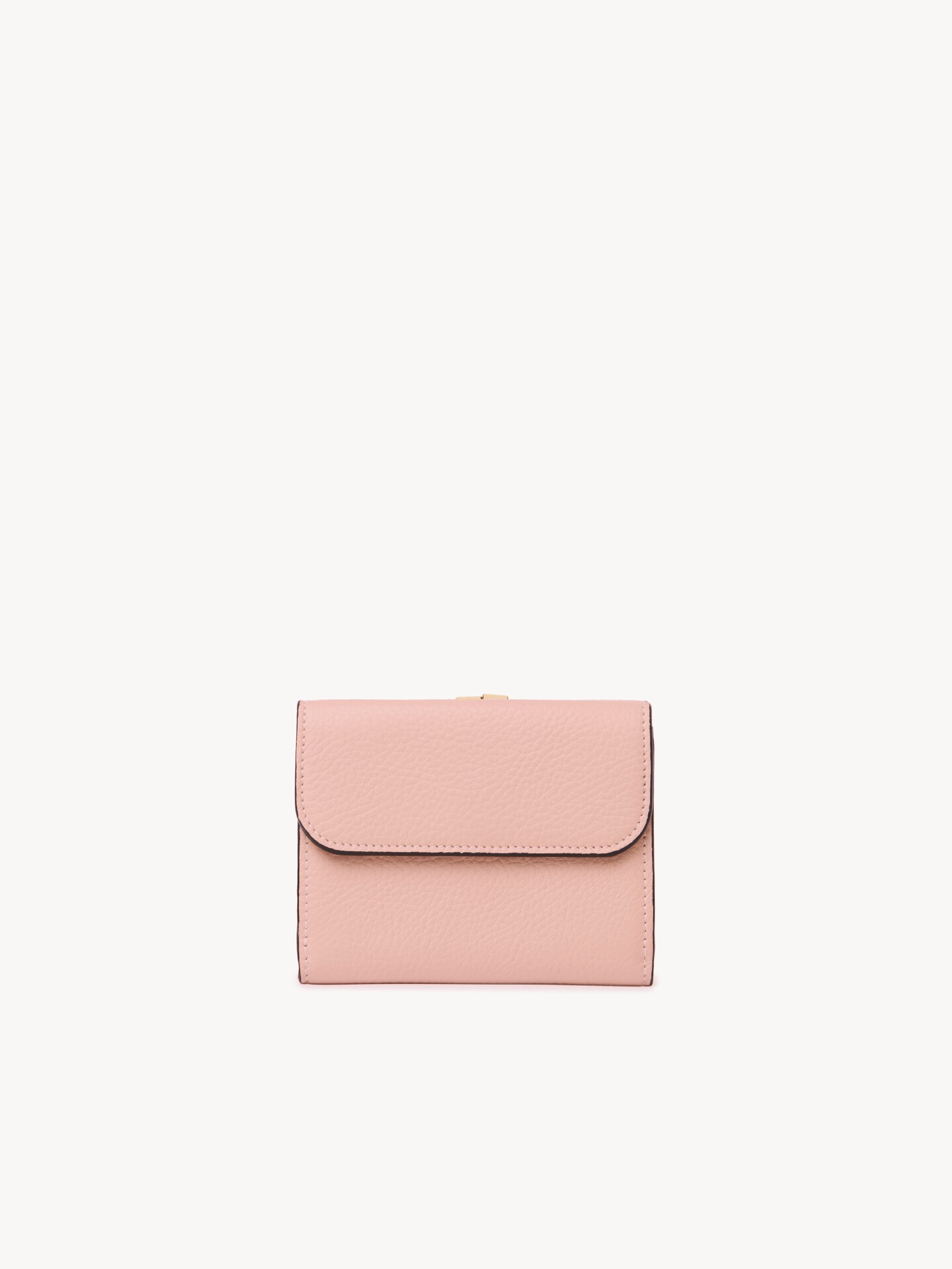 Small Alphabet tri-fold in grained leather - 3