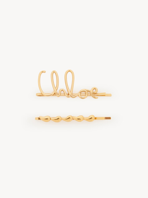 The Chlo&eacute; Iconic hair clips