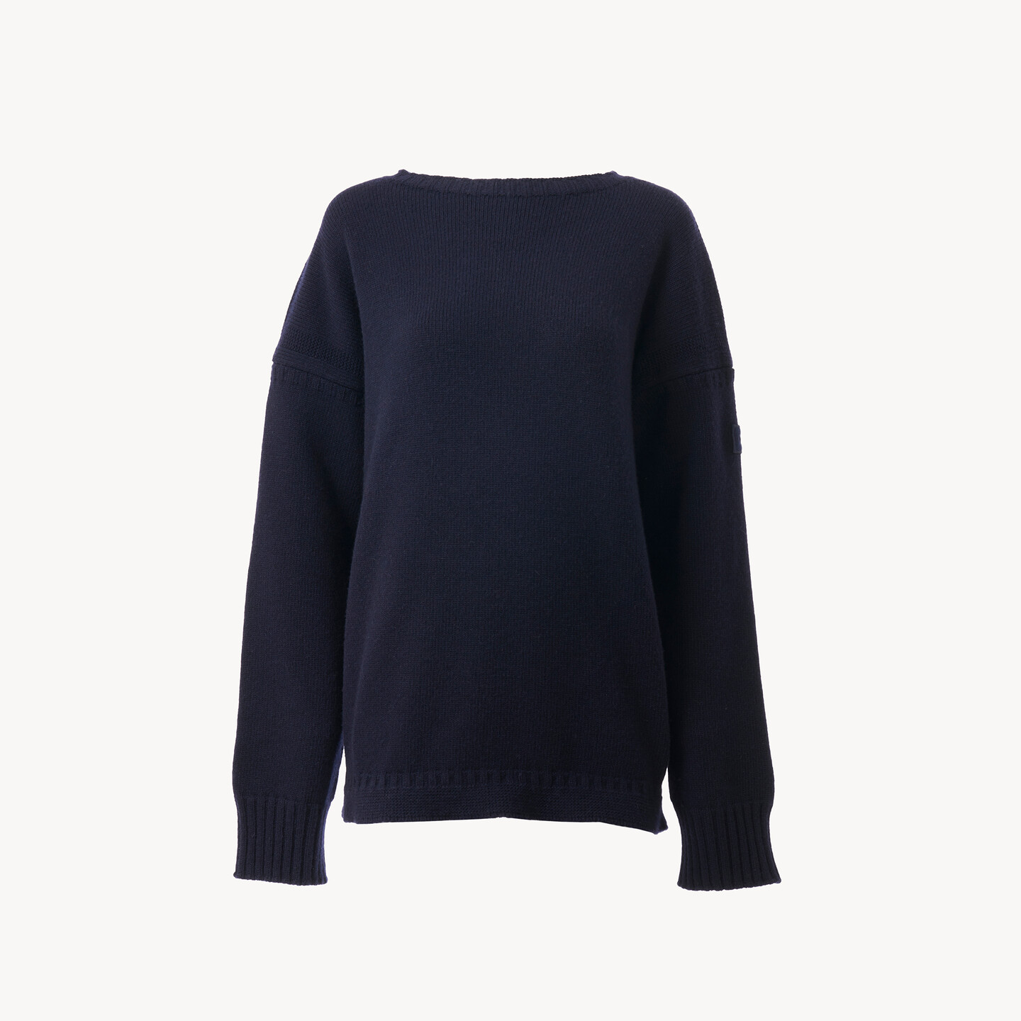Logo jumper in a wool & cashmere knit - 7