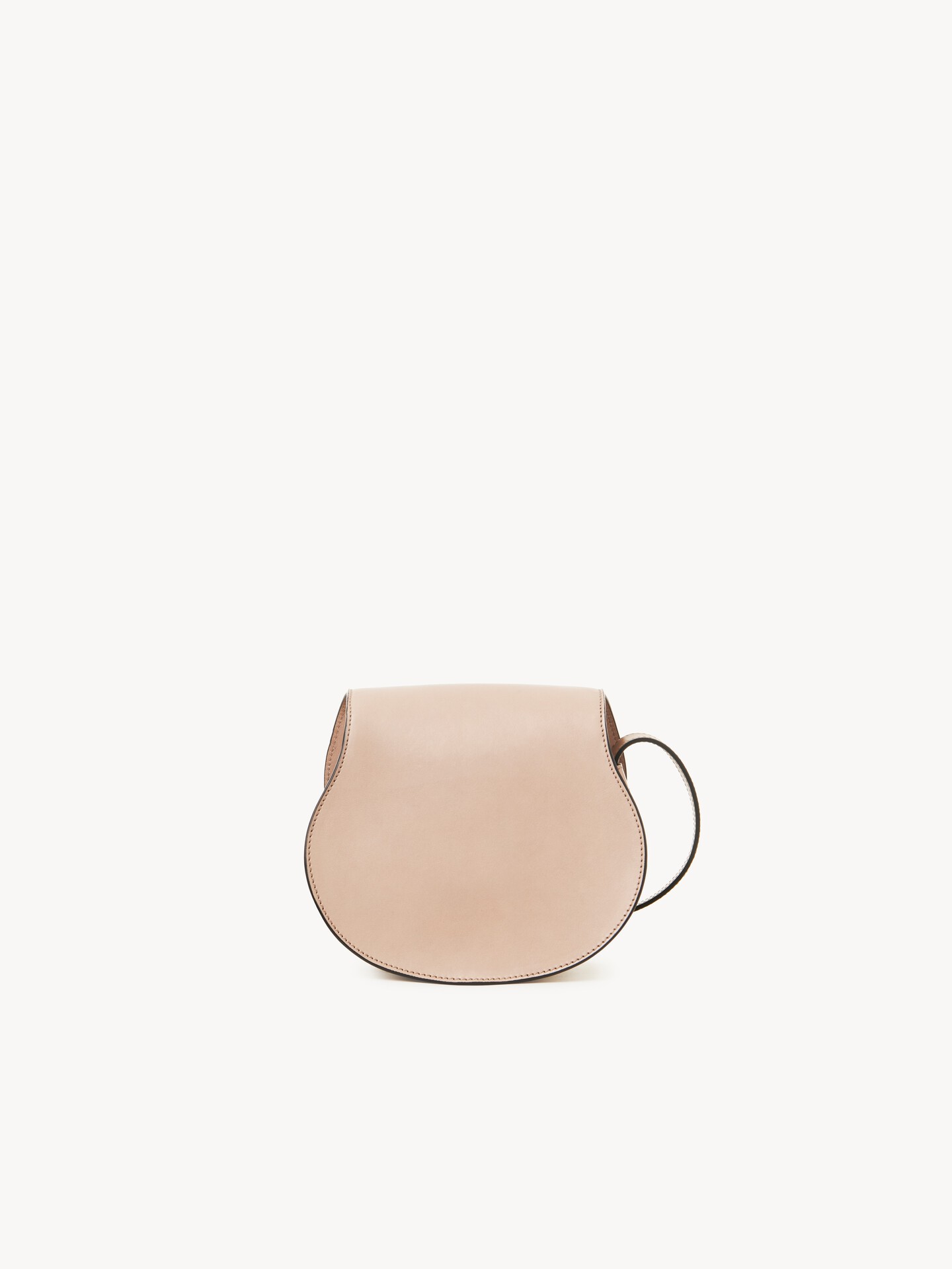 Small Marcie saddle bag in shiny leather - 8