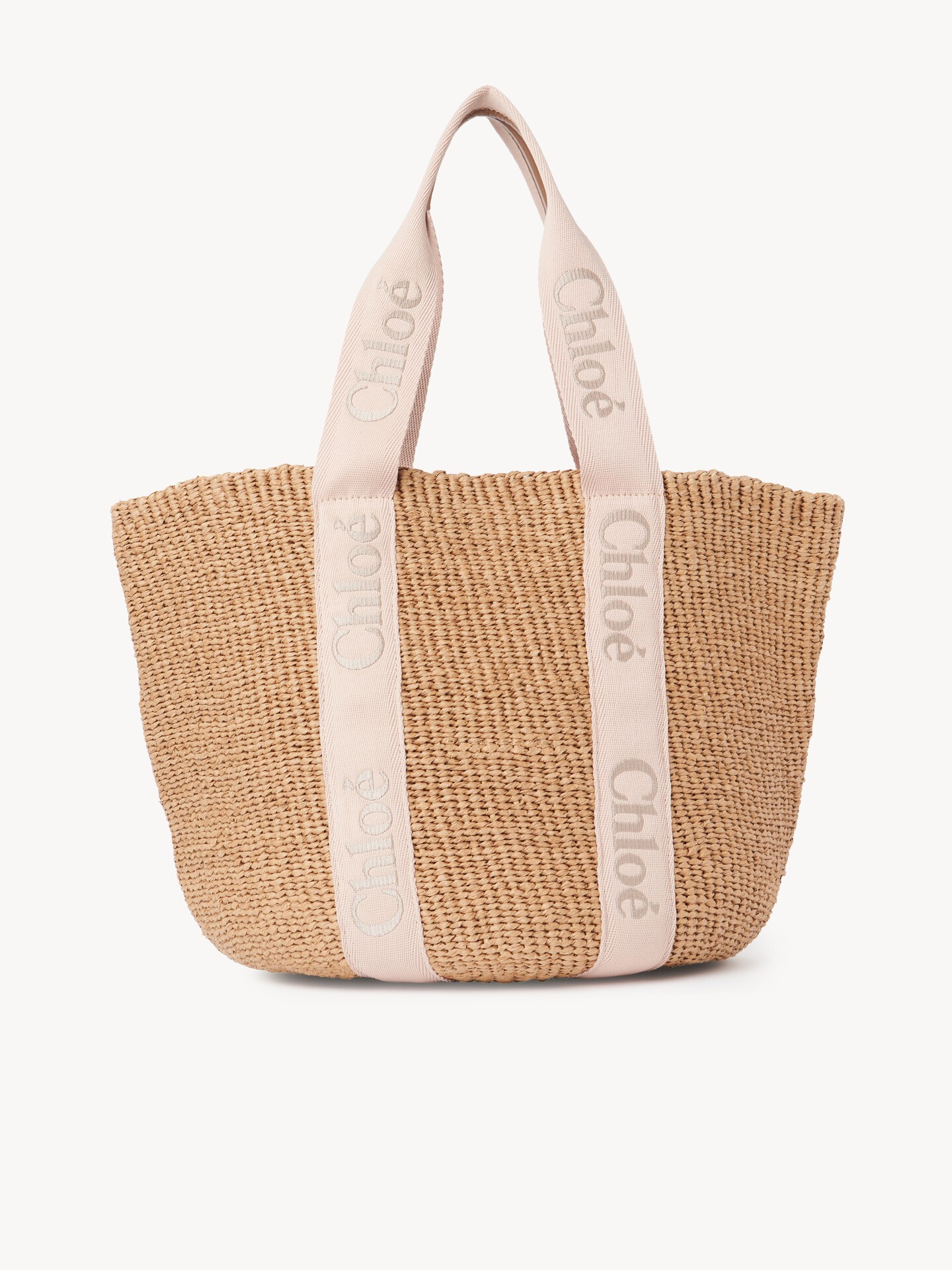 Large Woody basket in natural fibres - 7