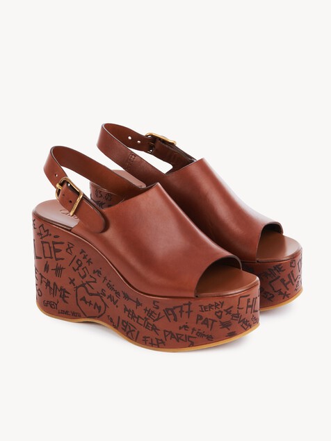 Maxime wedge sandal