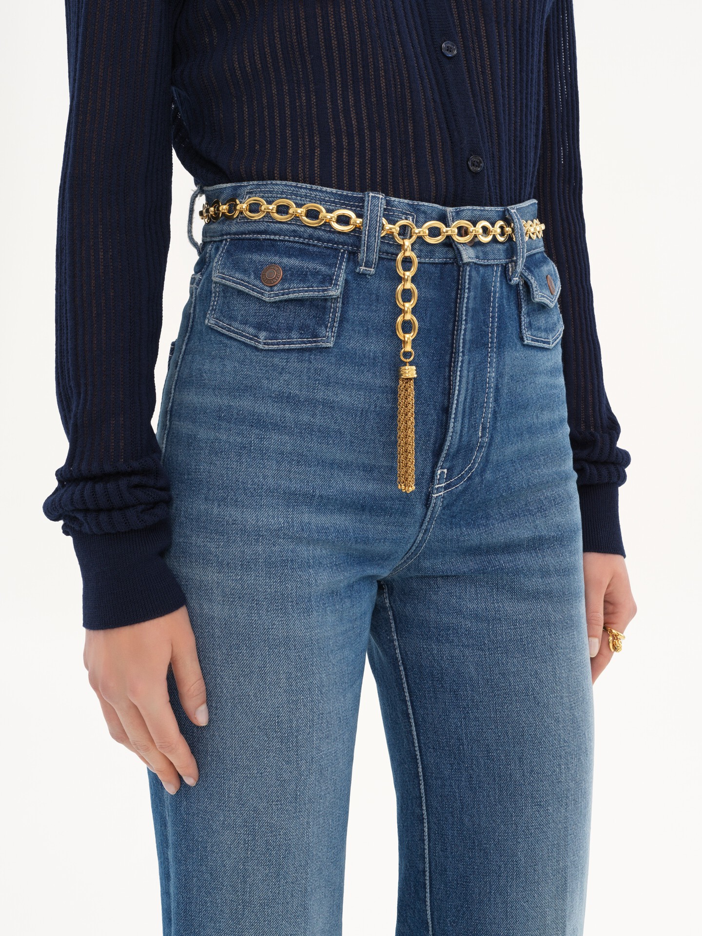 The Chloé Pompoms belt - 2