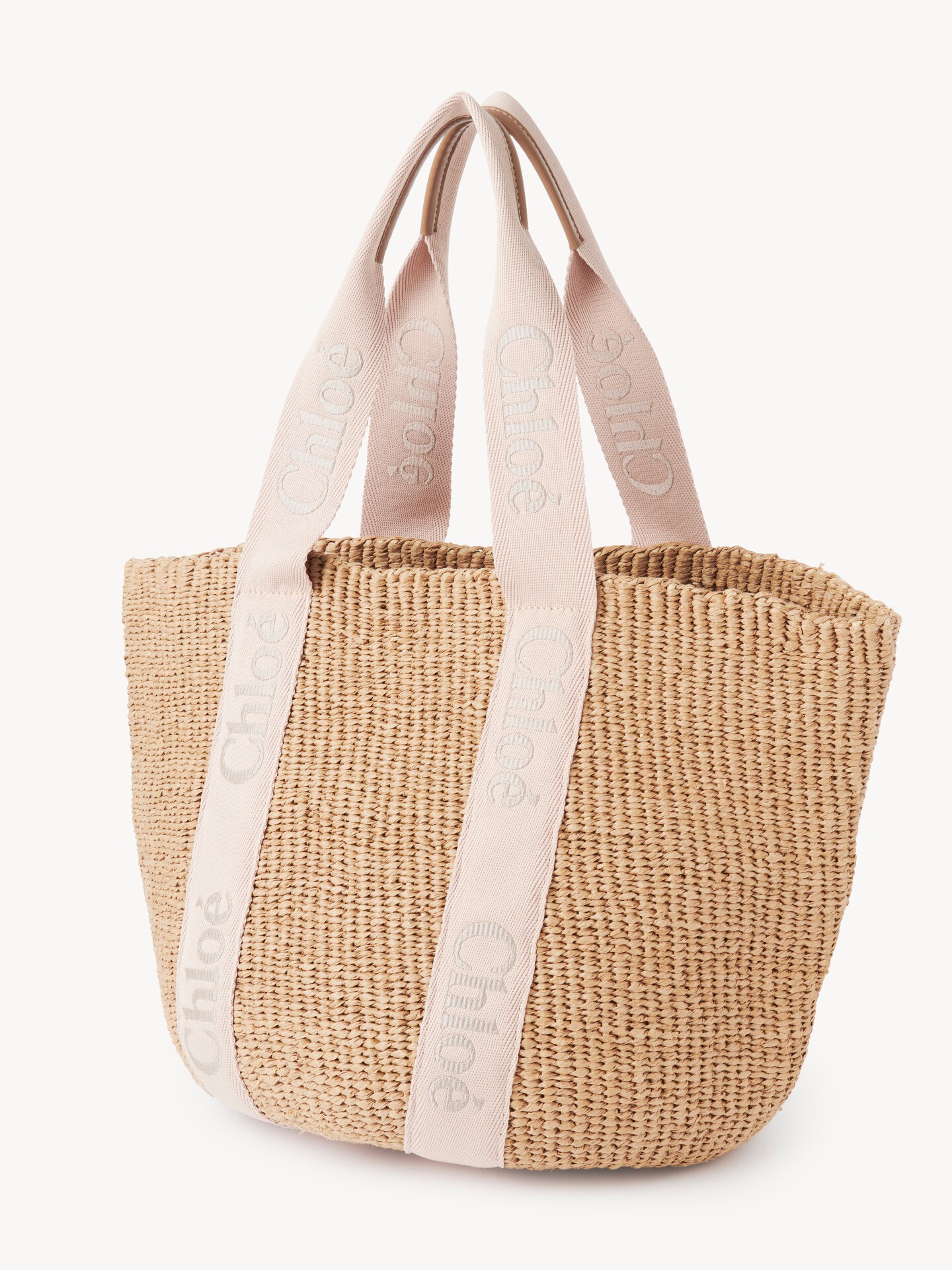 Large Woody basket in natural fibres - 6