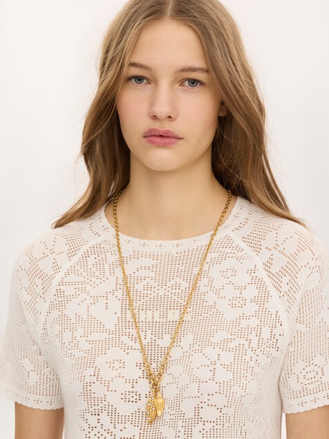 The Chlo&eacute; Corn pendant necklace