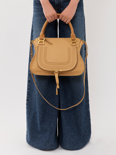 Marcie bag in grained leather