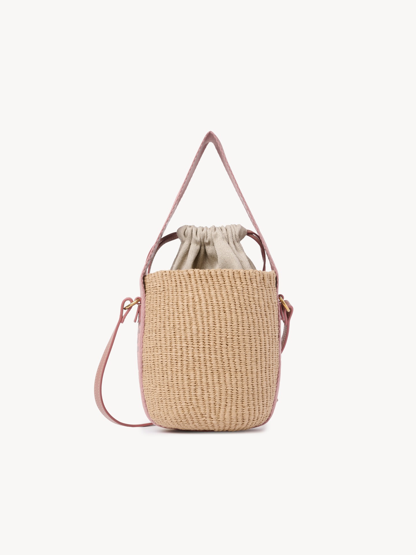 Small Woody basket in natural fibres - 5