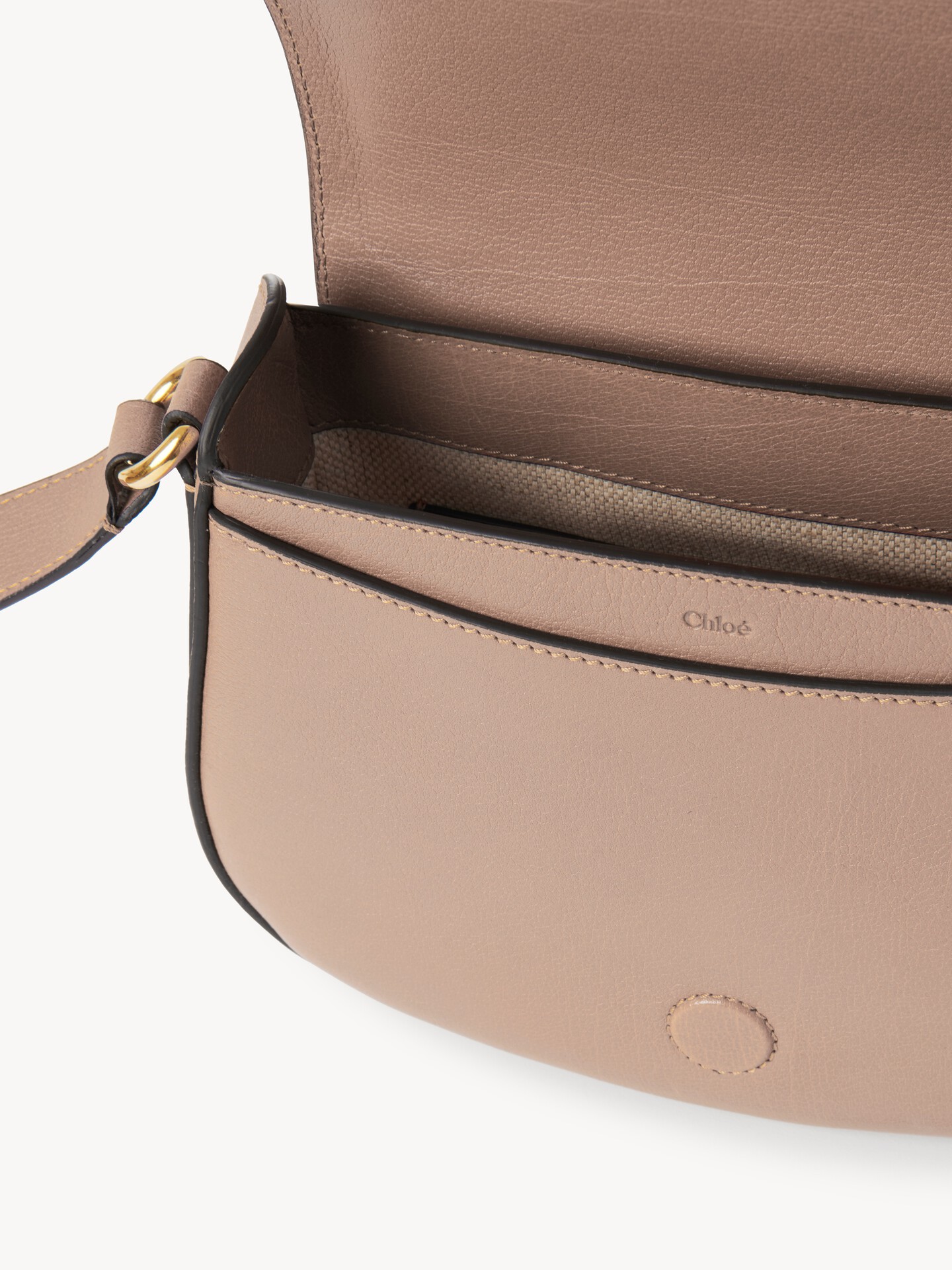 Horse Medal saddle bag in grained leather - 5