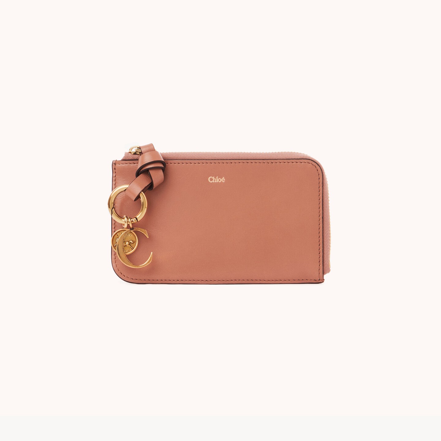 Alphabet wallet in shiny leather - 7