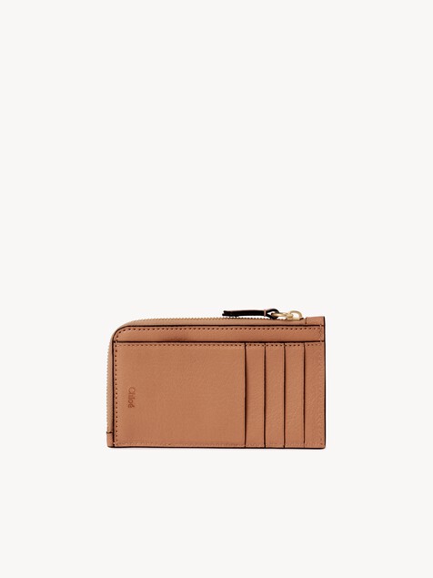 Small Paddington purse with card slots in grained leather