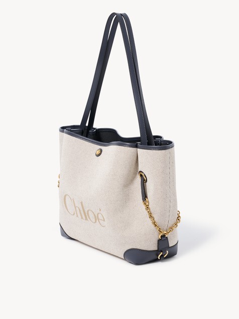 Chlo&eacute; Clover double carry bag in canvas