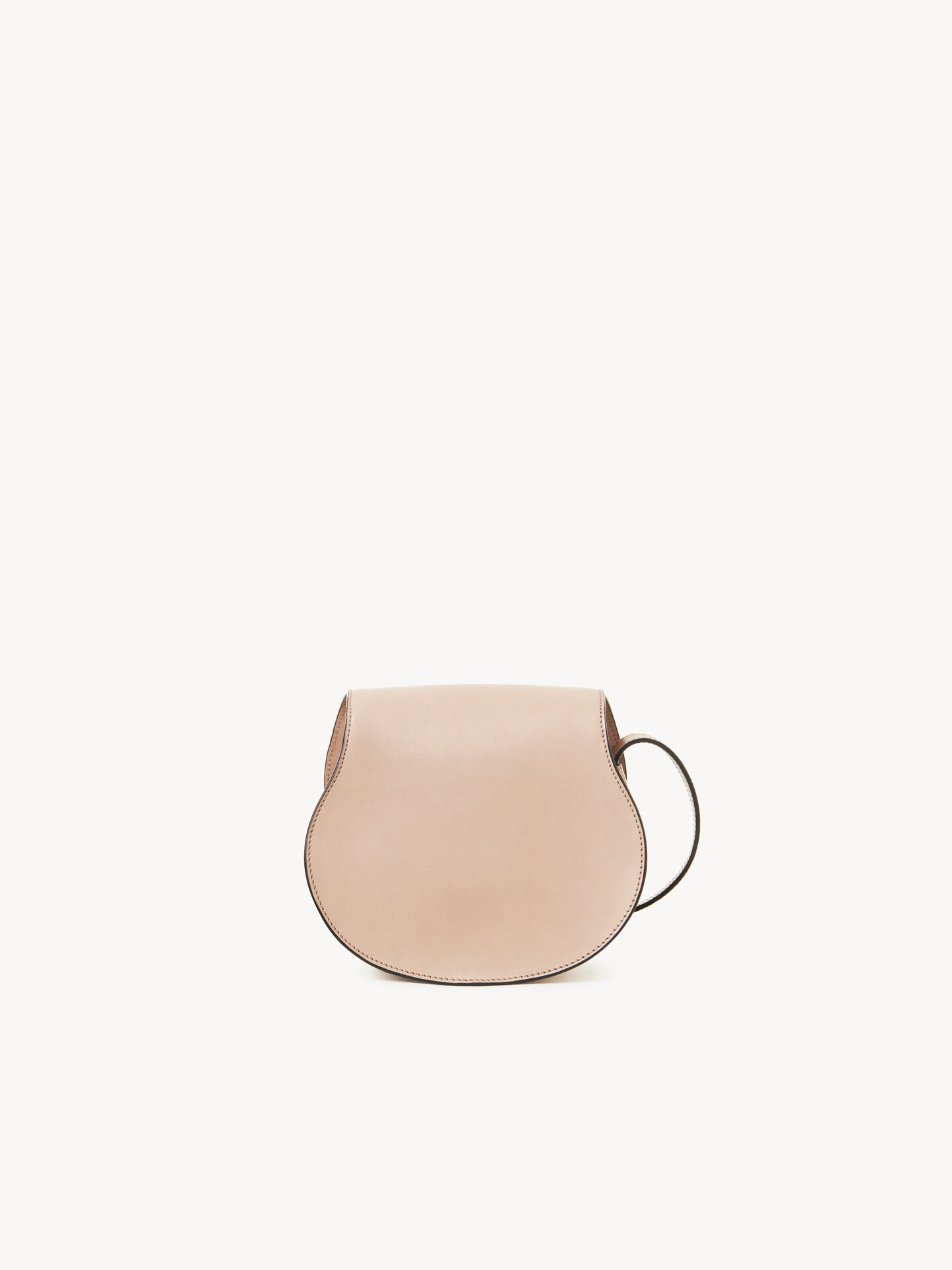 Small Marcie saddle bag in shiny leather - 8