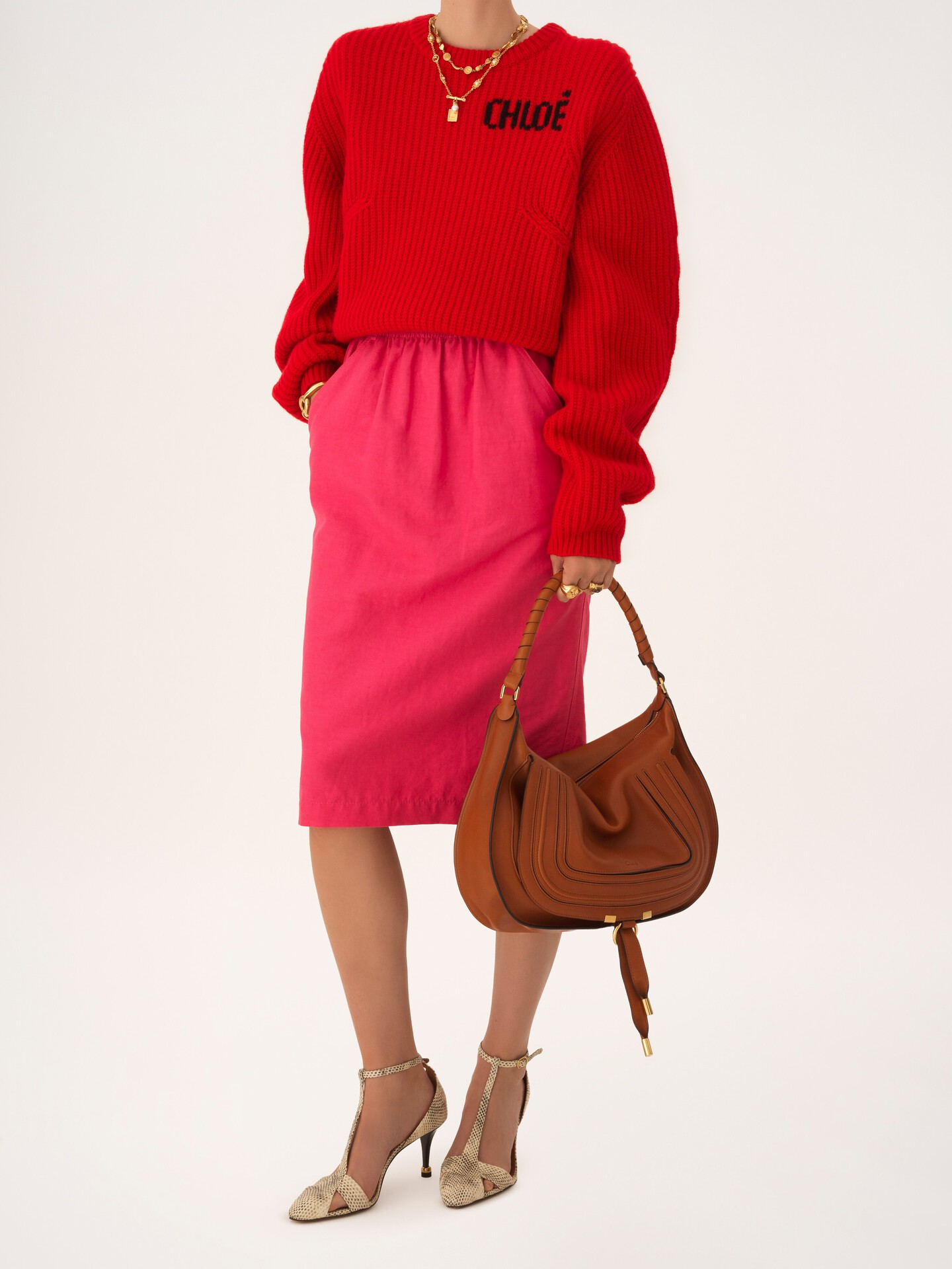 Marcie shoulder bag in soft leather - 8