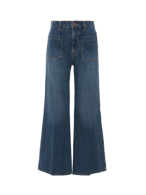 KUT3Cropped bootcut jeans in denim