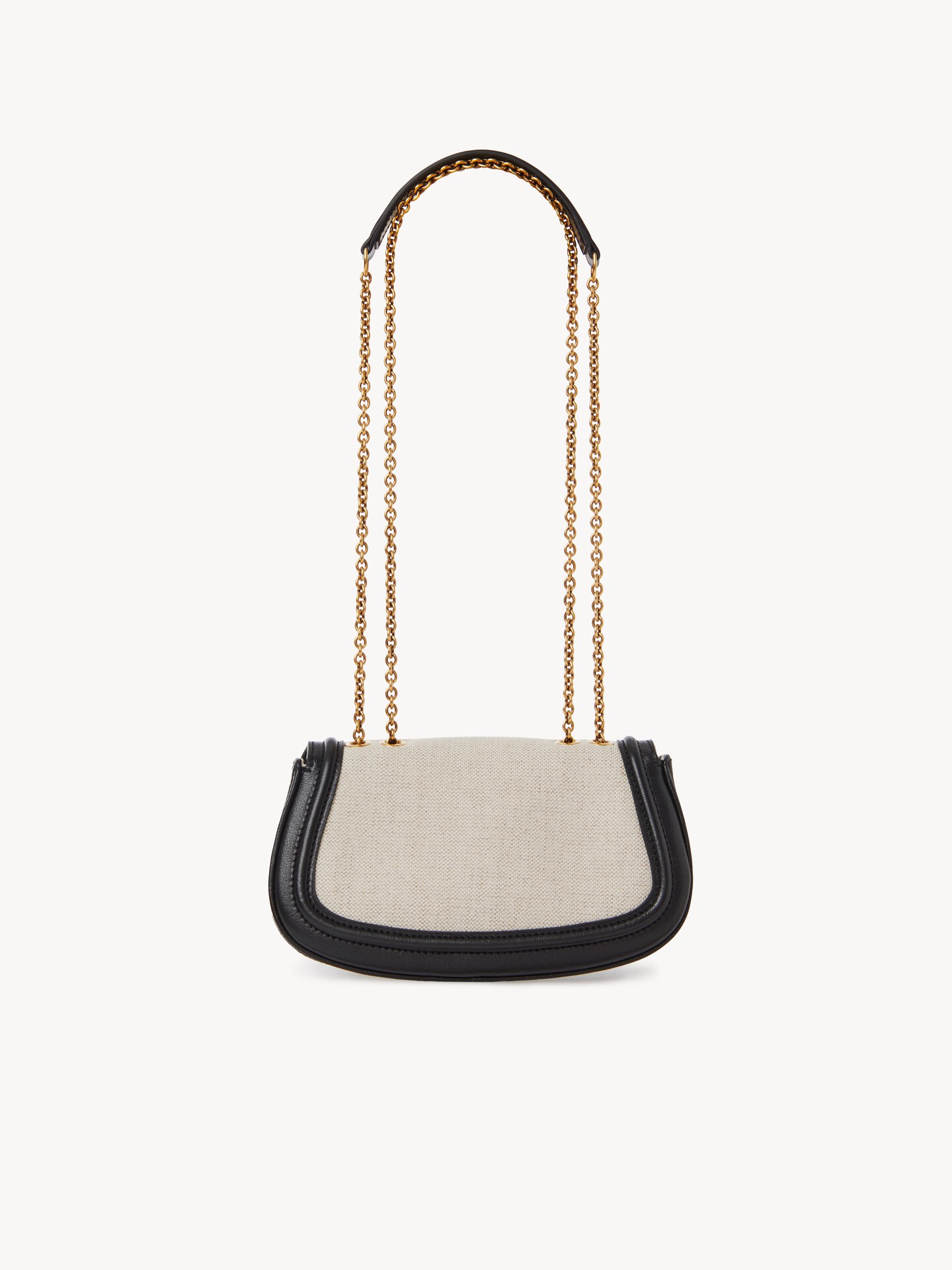 Horse Medal crossbody bag in canvas & grained leather - 5