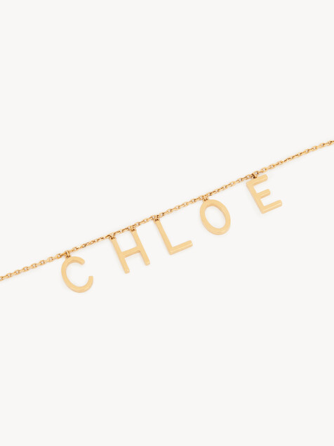 The Chlo&eacute; Letters necklace