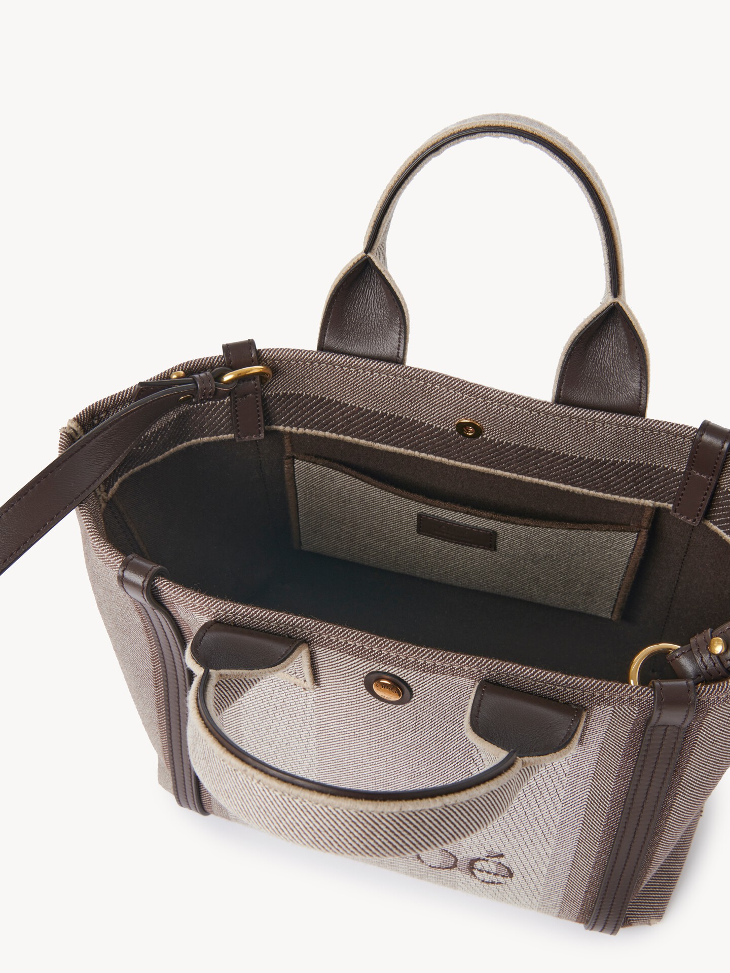 Small Chlo&eacute; Carry tote bag in canvas - 5