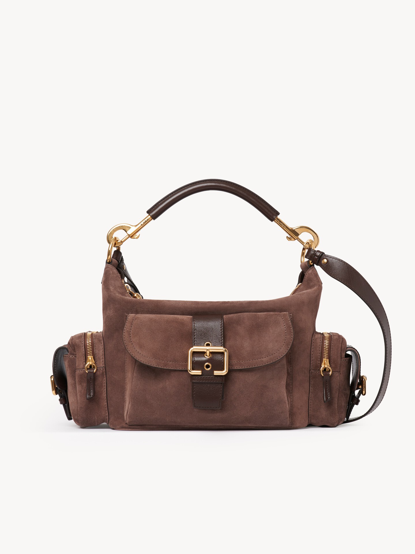 Camera bag in suede leather - 2