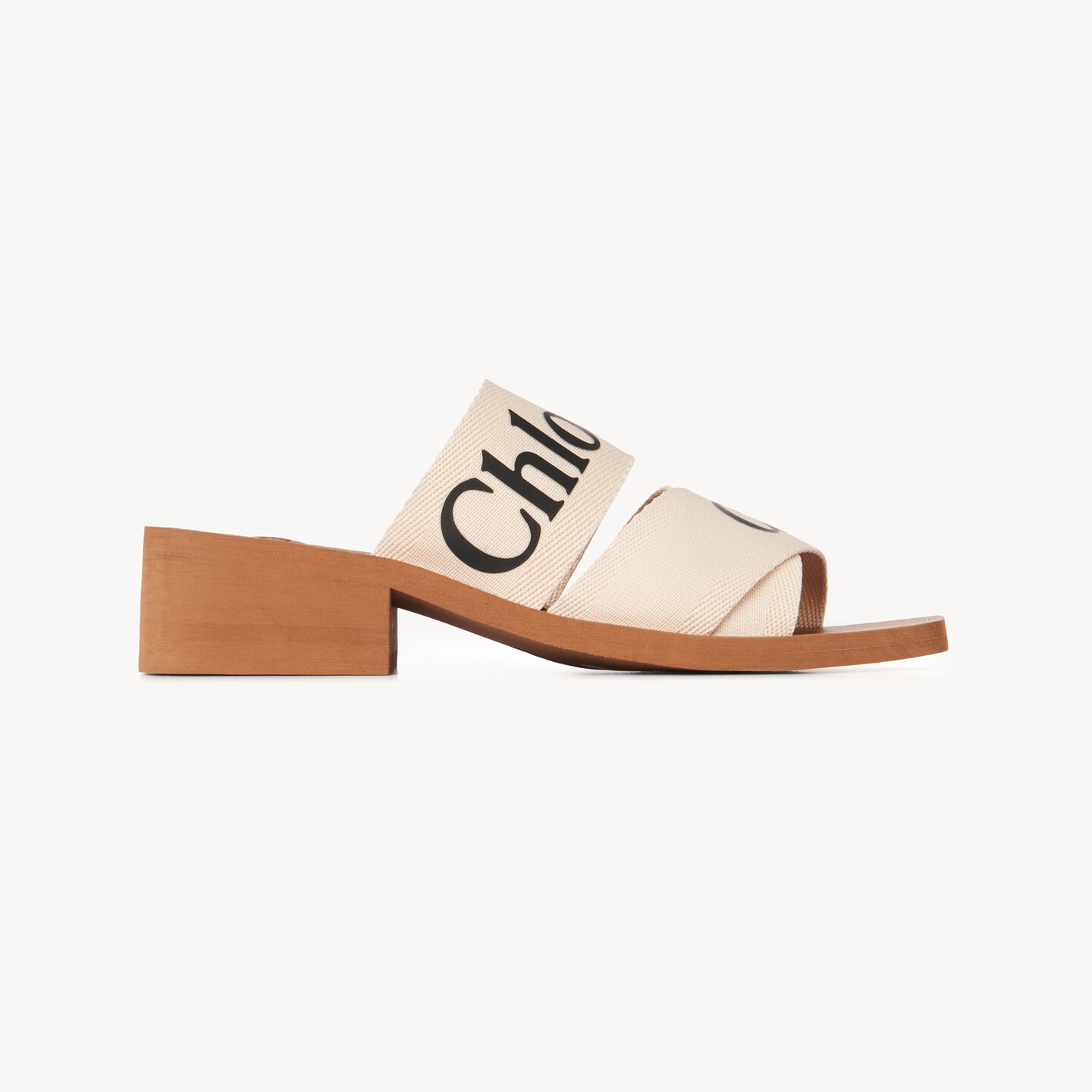 Woody heeled mule - 4