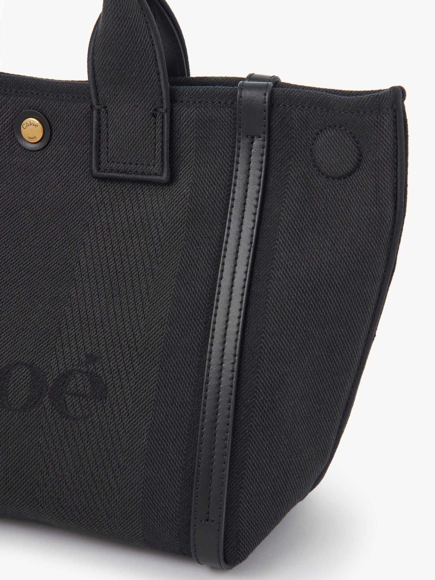 Small Chlo&eacute; Carry tote bag in canvas - 7