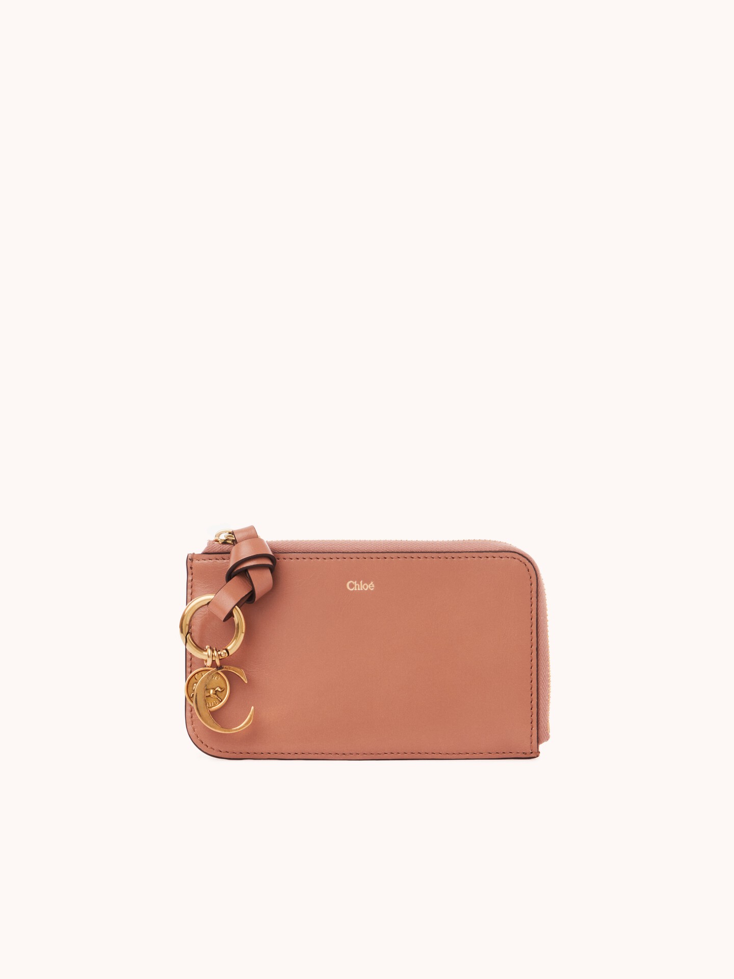 Alphabet wallet in shiny leather - 2