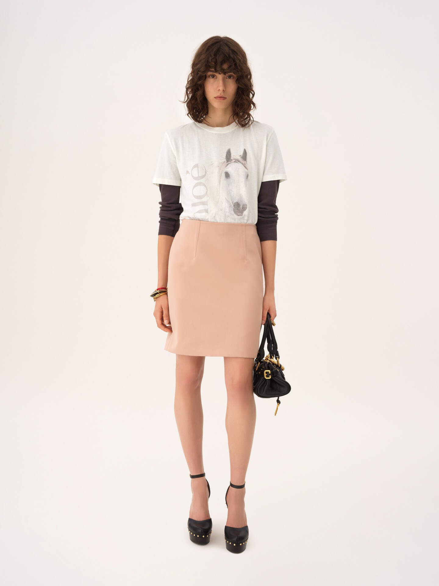 Crew-neck logo t-shirt in cotton jersey - 3