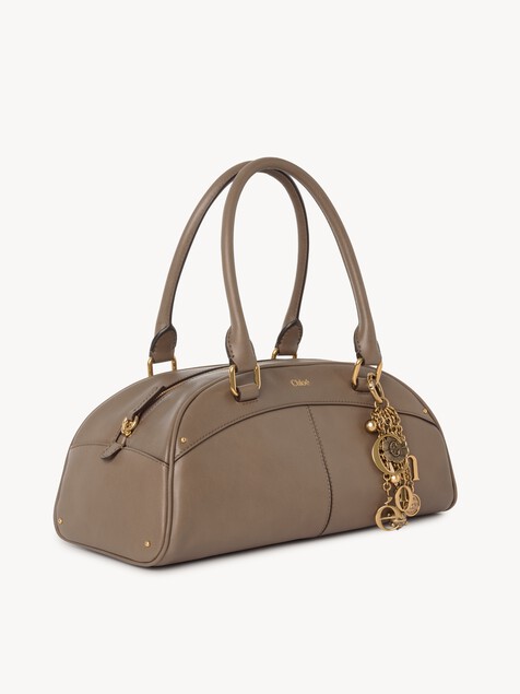 Chlo&eacute; bowling bag in soft leather