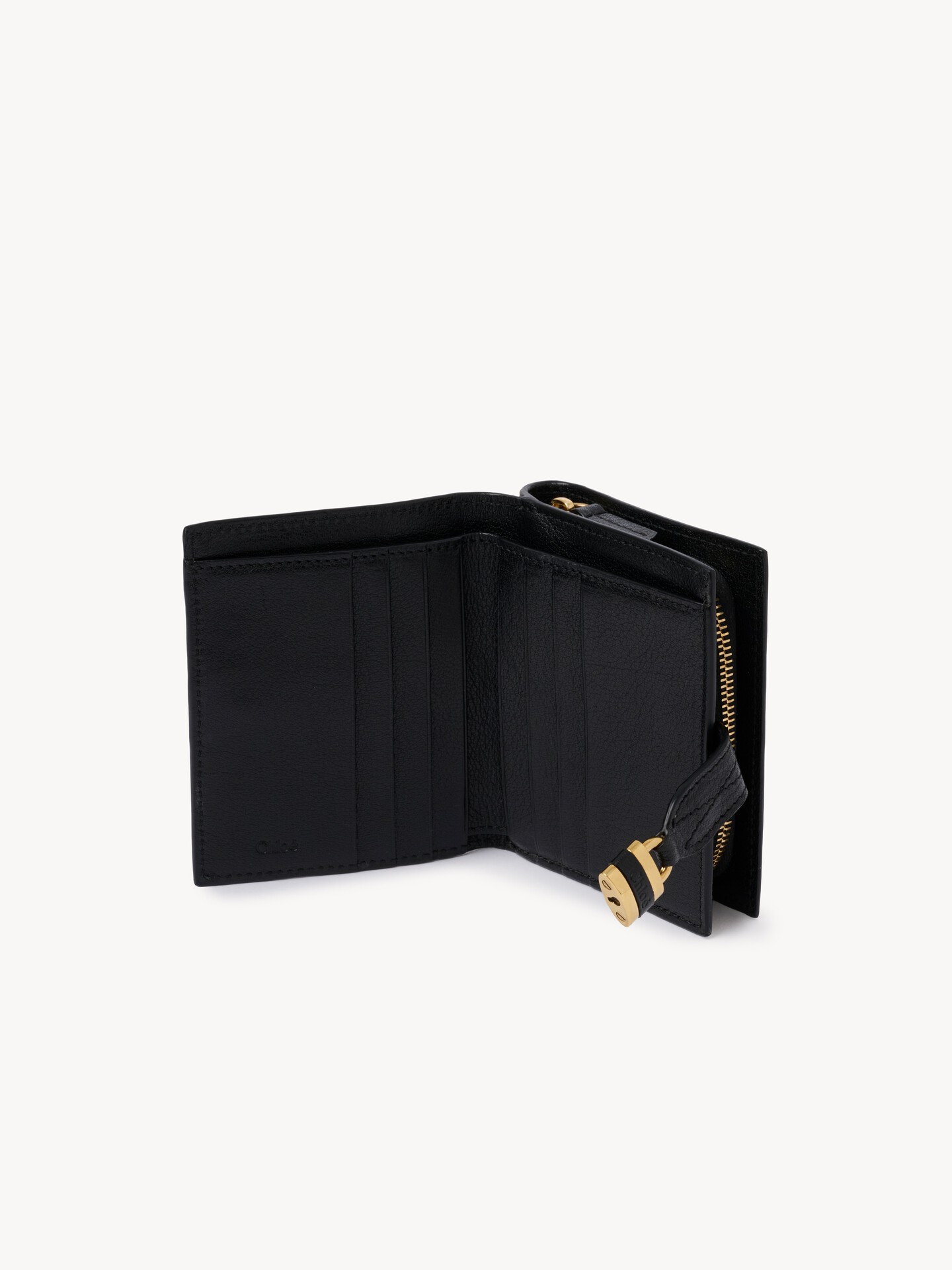 Paddington square wallet in grained leather - 5