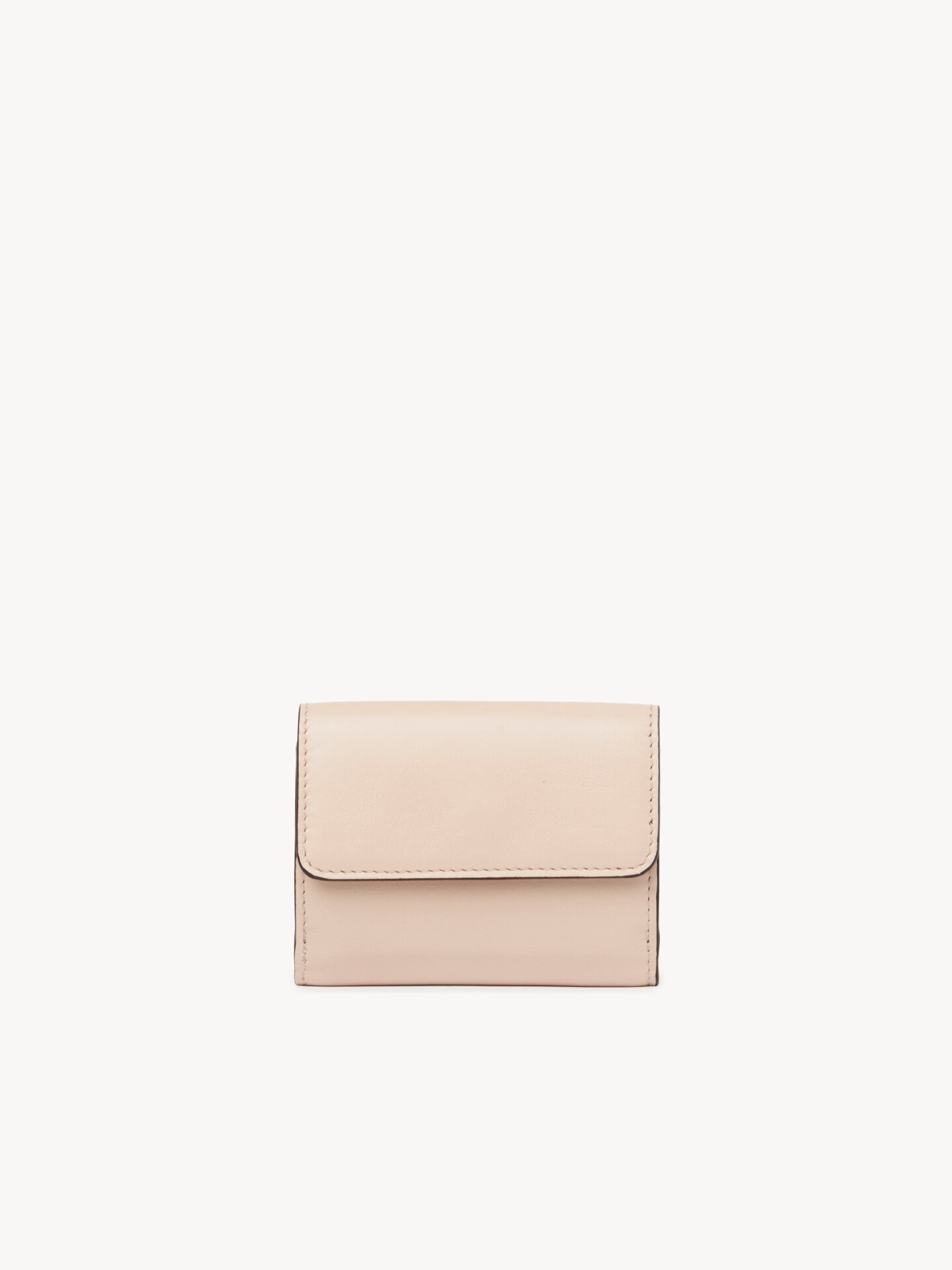 Mini Chloé Iconic tri-fold in shiny leather - 4