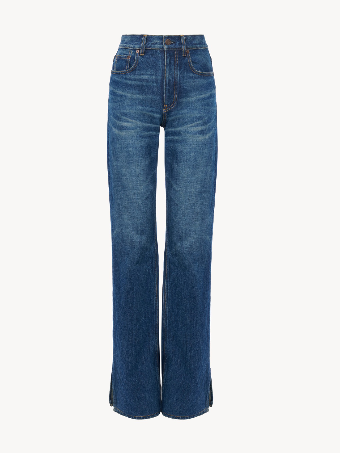 Straight jeans in denim - 2