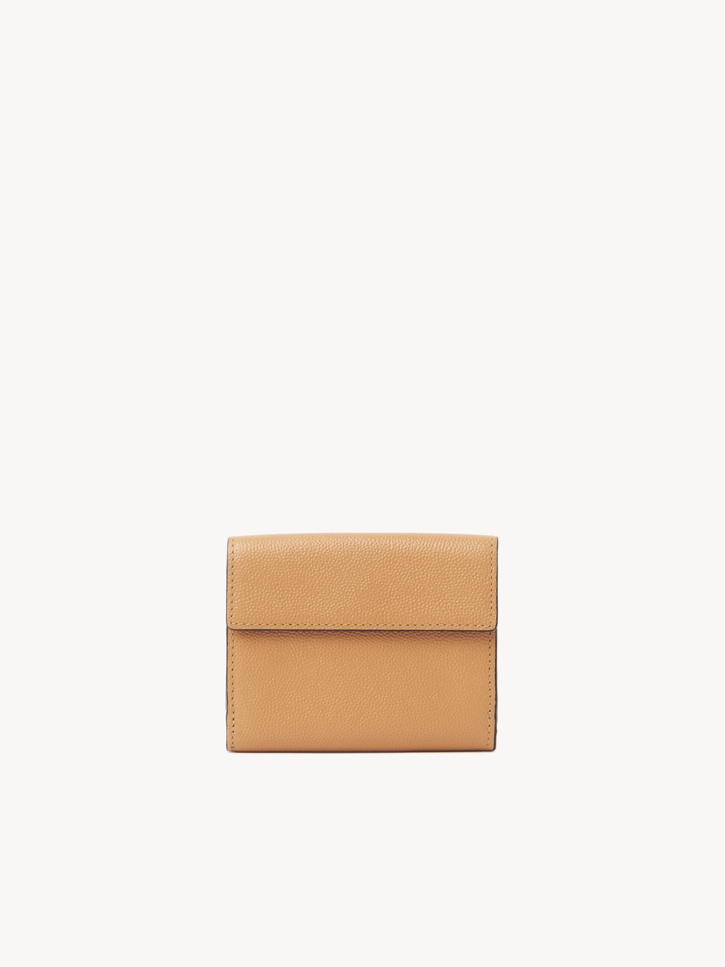 Small Chloé Charms tri-fold wallet in grained leather - 4