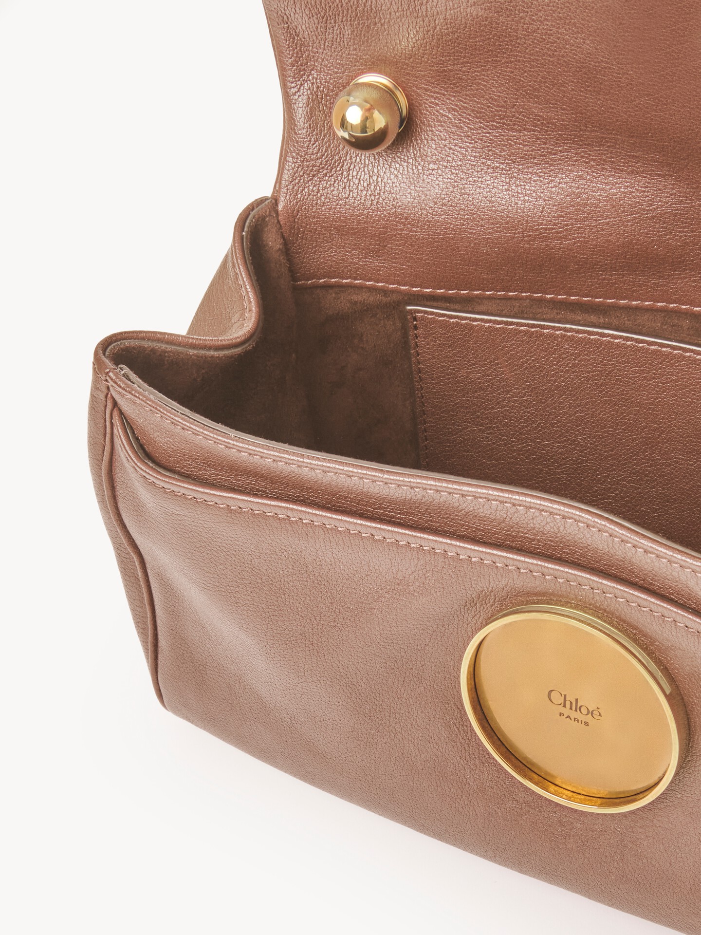 Chloé Heritage shoulder bag in grained leather - 7