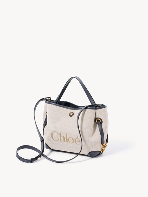 Small Chlo&eacute; Clover double carry bag in canvas