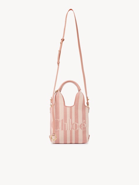 Mini Chlo&eacute; Stripy tote bag in jacquard