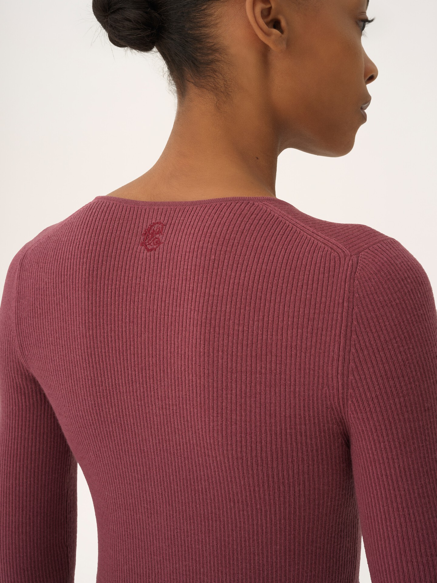 Henley shirt in a merino wool knit - 7