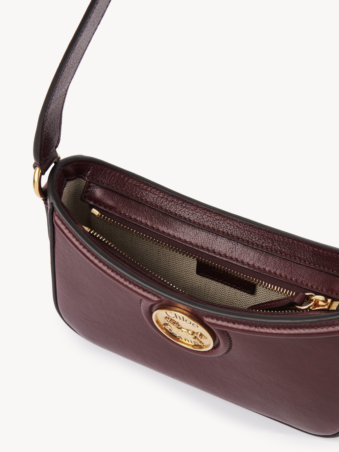 Horse Medal shoulder bag in grained leather - 6