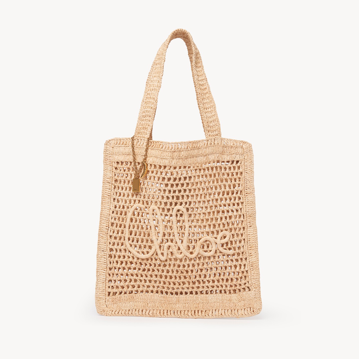 Summer Banana tote bag in raffia - 9