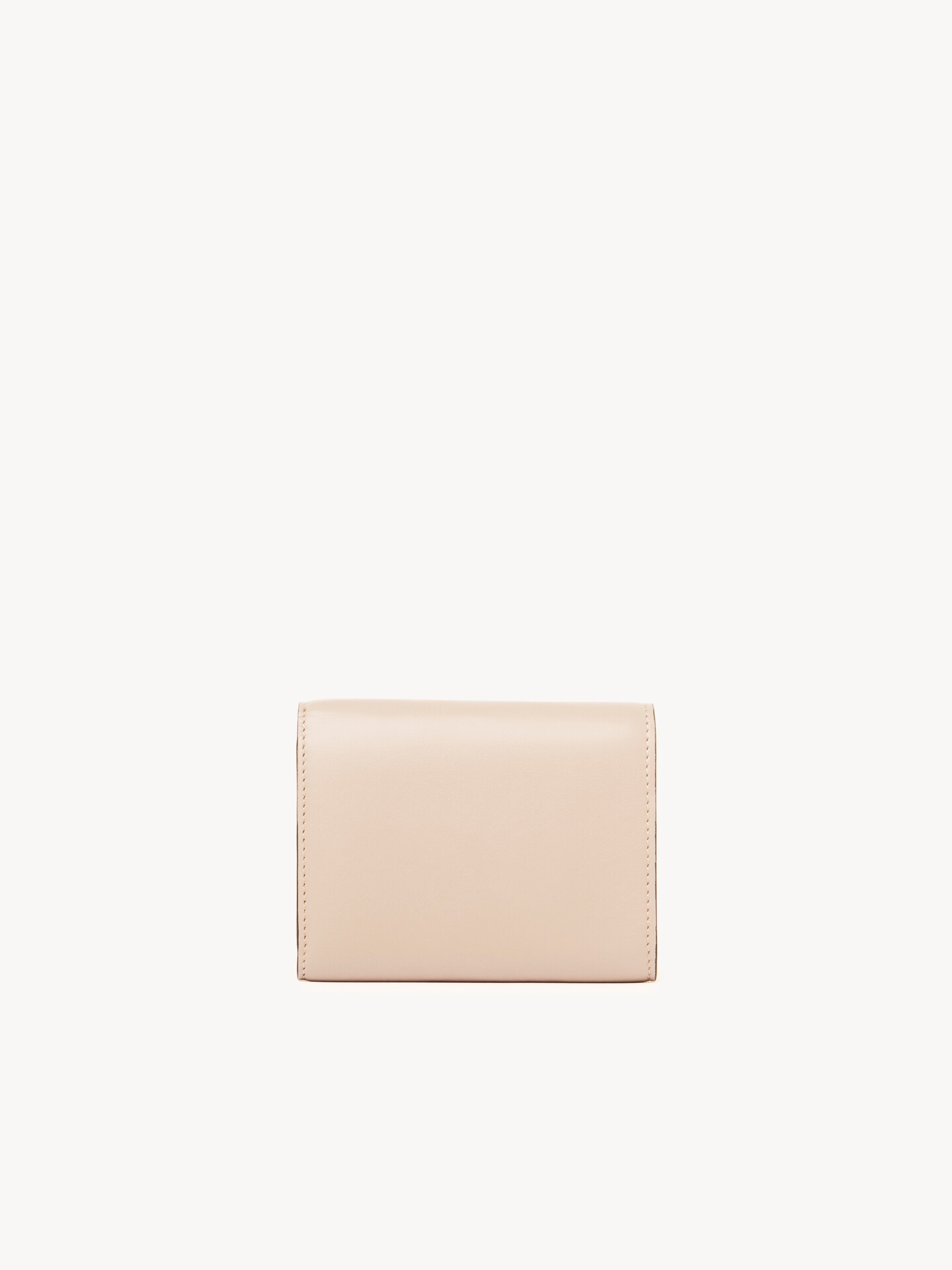Small Chloé Iconic tri-fold with coin pocket in shiny leather - 4