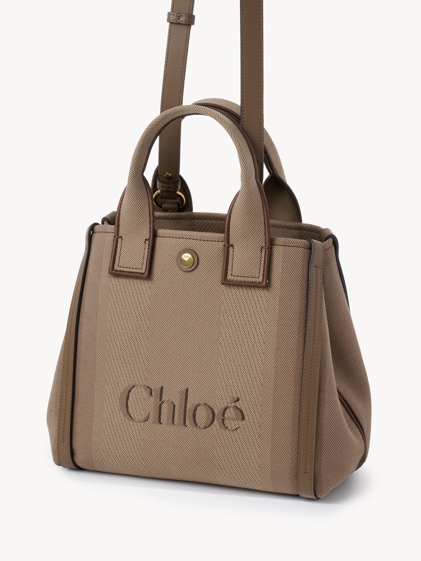 Small Chlo&eacute; Carry tote bag in canvas - 4