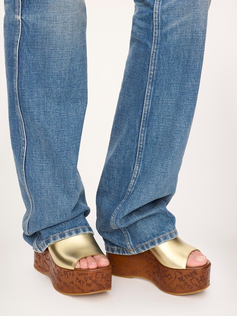 Maxime wedge sandal