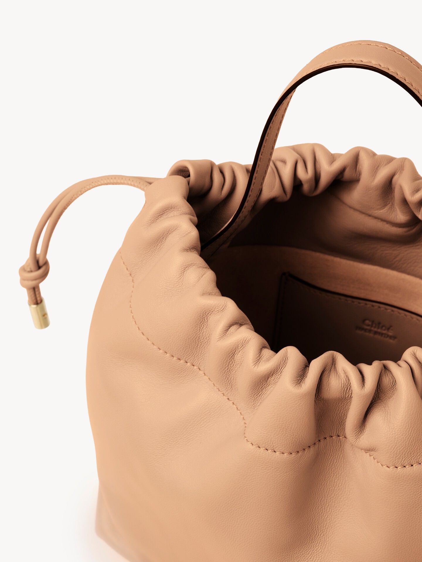 Small Chlo&eacute; Icons shoulder bag with chain in soft leather - 6